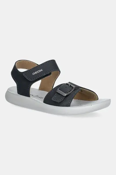 Dětské nubukové sandály Geox LIGHTFLOPPY