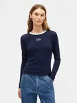 GAP rebrované tričko s logom