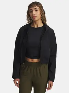 Women's Under Armour Unstoppable Woven Rstop LS-BLK Jacket - Women's
