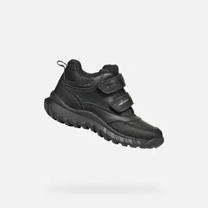 Black boys' ankle boots Geox Simbyos ABX - Boys