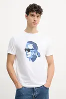 Bavlněné tričko Karl Lagerfeld