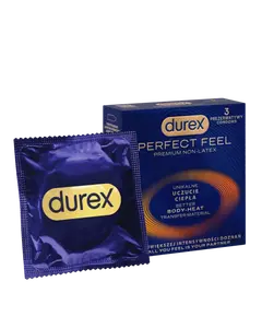 Durex Perfect Feel kondomy 3 ks