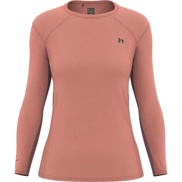 Hannah TERRA L/S Dámské funkční tričko, lososová, velikost