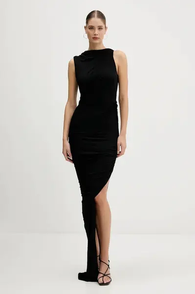 Šaty z vlněné směsi Rick Owens Lilies Eva Gown