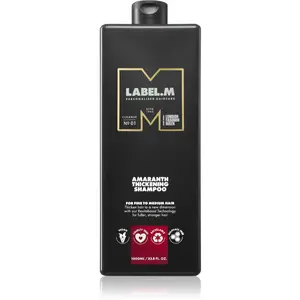 label.m Amaranth Thickening Shampoo šampon pro extra objem 1000 ml