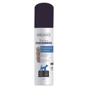 BIOGANCE Waterless dog suchý šampon pro psy 150 ml