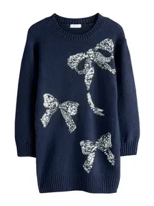 Next Šaty  námornícka modrá / strieborná