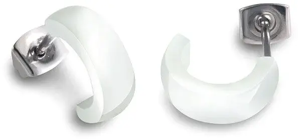 Boccia Titanium Náušnice z keramiky 0584-01