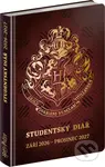 NOTIQUE Študentský diár Harry Potter CZ (september 2026 – december 2027), 9,8 x 14,5 cm