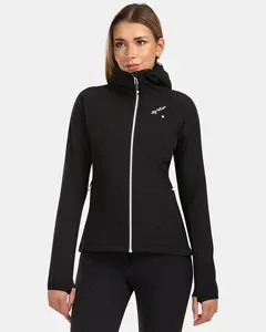 Dámská fleecová mikina s kapucí kilpi frensis-w černá 38