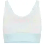 KARI TRAA FROYA PRINTED Dámská sportovní podprsenka, světle modrá, velikost