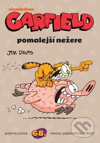 Garfield pomalejší nežere - Jim Davis (ilustrátor) - kniha z kategorie Komiksy