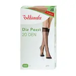 Bellinda UNI 20 DEN dámské punčochové podkolenky 2 páry tělové