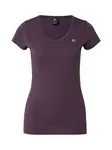 G-STAR Tričko  baklažánová
