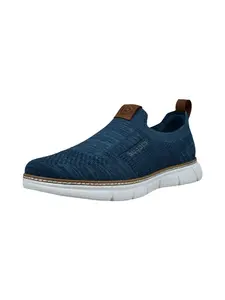 bugatti Slip-on obuv  modrá melírovaná