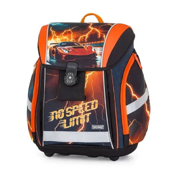 Oxybag PREMIUM LIGHT - školní aktovka Auto 2
