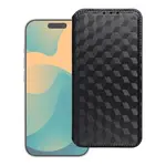 Flipové pouzdro Cubic Book pro Apple iPhone 17, černá