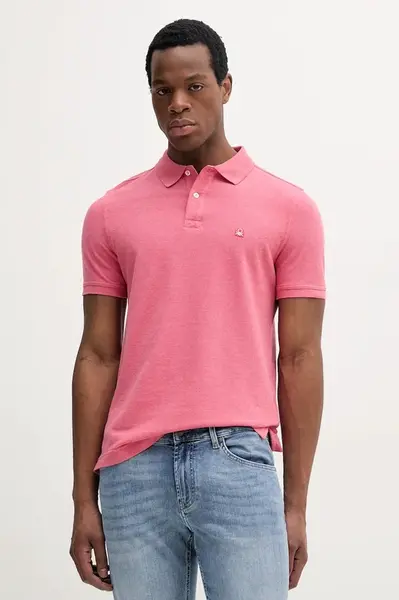 Bavlněné polo tričko United Colors of Benetton