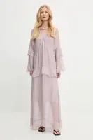 Šaty s hedvábím Answear.LAB