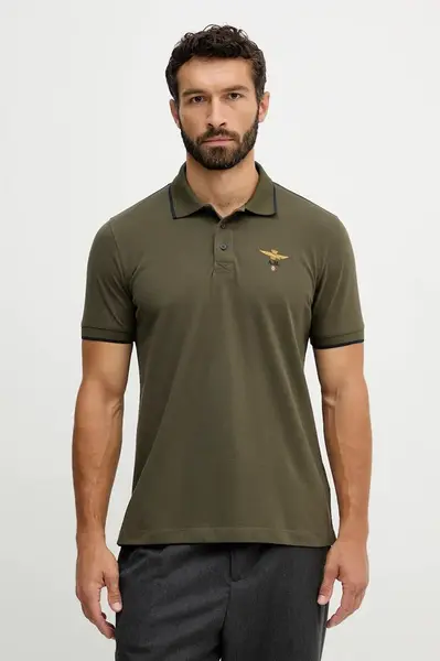 Bavlněné polo tričko Aeronautica Militare