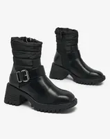 Resti Black women's Helitta heeled boots