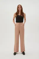 Marisse Women's Trousers L-Sp-4607 L.Brown