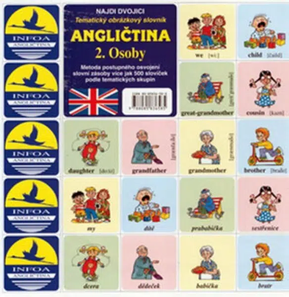 Najdi dvojici - Angličtina - 2. Osoby