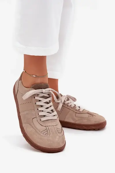 Dámské Kožené Tenisky Barefoot Zazoo