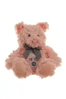 Termofor Aroma Home Pig Snuggable Hottie šedá barva