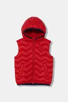 Dětská vesta United Colors of Benetton červená barva, 2TWDGJ00G