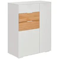 MID.YOU BOTNÍK, bílá, barvy dubu, dub, 82/104/40 cm