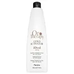 Fanola Oro Therapy 24k Gold Activator Oro Puro vyvíjecí emulze pro všechny typy vlasů 3% 10 Vol. 1000 ml