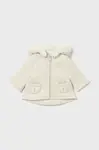 Kojenecká bunda Mayoral Newborn béžová barva, 2493