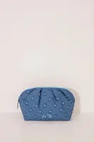 Kosmetická taška women'secret modrá barva, 4842924