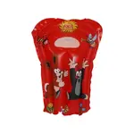 Matrace Krtek dětské s průzorem - Červená