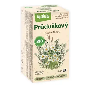 Apotheke BIO Průduškový čaj s tymiánem 20x1,5 g