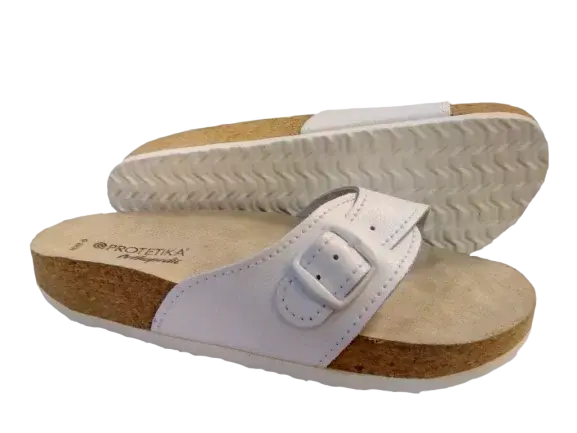 PROTETIKA Sandále rehabilitačné T05 K1 č.26, Biela, dámske
