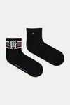 Ponožky Tommy Hilfiger 2-pack černá barva, 701236322