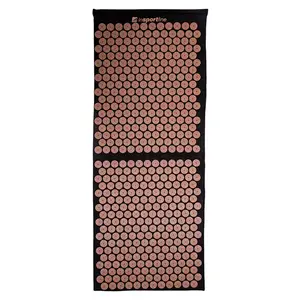Akupresurní podložka inSPORTline AKU-1000 125 x 50 cm černá-mocha mousse