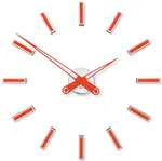Future Time Nalepovací hodiny Modular Red FT9600RD