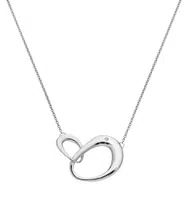 Hot Diamonds Dámský stříbrný náhrdelník s diamantem Sleek DN211