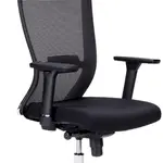 MULTISED Ergonomická kancelářská židle FRIEMD - BZJ 383 černá látka, sezení 8 hodin denně