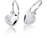 Cutie Jewellery Dětské náušnice z bílého zlata C2160-10-X-2 bílá