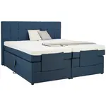 Moderano POSTEL BOXSPRING, 180/200 cm, modrá