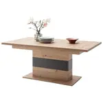 Livetastic JÍDELNÍ STŮL, barvy dubu, antracitová, 180-280/100/77 cm