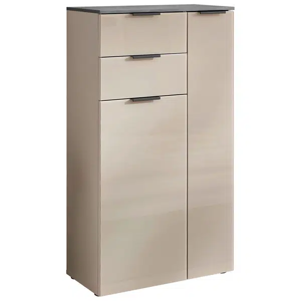 Venda MIDI SKŘÍŇKA, antracitová, kašmírová, 60/107/30 cm