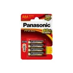 Panasonic - Alkalická mikrotužková baterie AAA 4ks