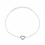 Brilio Silver Půvabný stříbrný náramek se srdíčkem BRC39WRBW