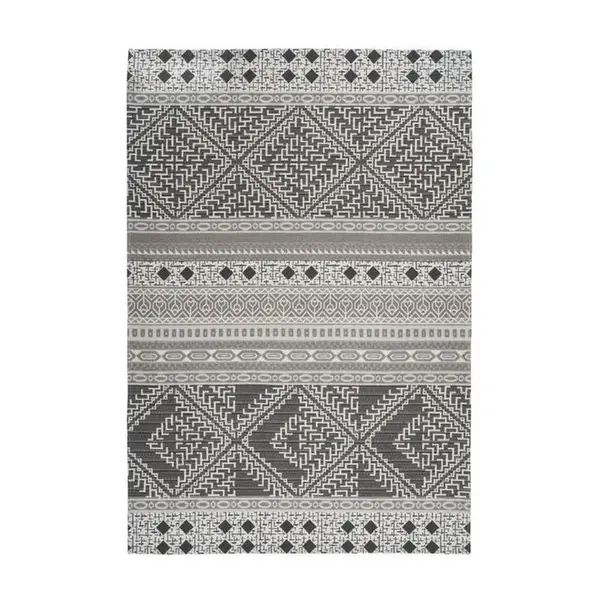 VENKOVNÍ KOBEREC, 120/170 cm, krémová, šedohnědá