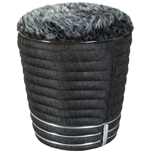 MID.YOU TABURET, textil, 42/50 cm